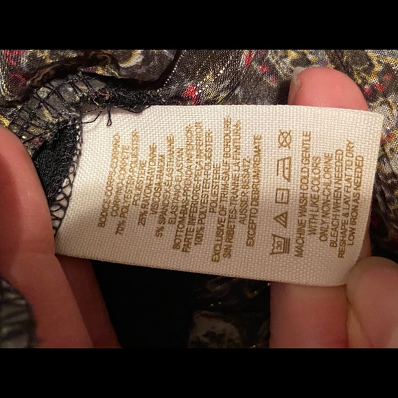 Free People black and multicolor Dress M - Picture 10 of 10